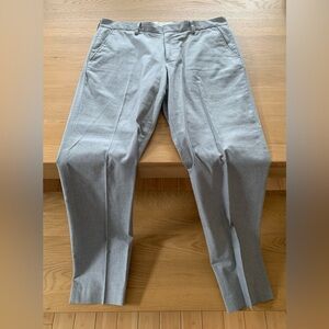 J. Crew Bowery Men’s Gray Cotton Slim Fit Dress Pants